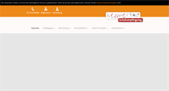 Desktop Screenshot of keppner-schulverpflegung.de